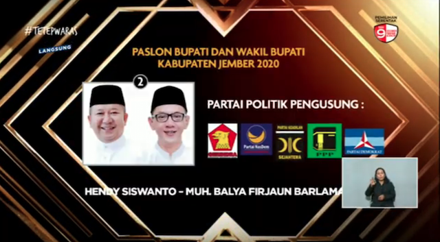 Cabup-Cawabup Nomor 2, Hendy Siswanto-Gus Firjaun: Atasi Kesehatan dan Bangun Infrastruktur untuk Geliatkan Ekonomi Jember